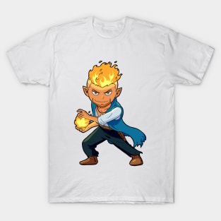 Fire Genie Casting Fireball T-Shirt